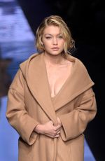 GIGI HADID at Max Mara Fashion Show in Milan
