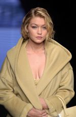 GIGI HADID at Max Mara Fashion Show in Milan