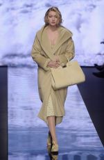 GIGI HADID at Max Mara Fashion Show in Milan