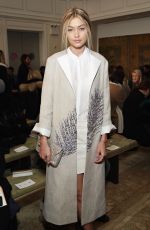 GIGI HADID at Tory Burch Fall 2015 Fashion Show in New York