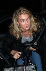 GIGI HADID Out and About in Milan 2602
