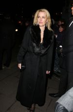 GILLIAN ANDERSON at Charles Finch and Chanel Pre-bafta Party in London