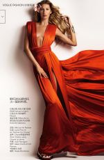 GISELE BUNDCHEN in Vogue Magazine