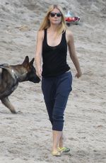 GWYNETH PALTROW at a Beach in Malibu
