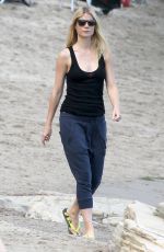 GWYNETH PALTROW at a Beach in Malibu