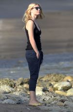 GWYNETH PALTROW at a Beach in Malibu