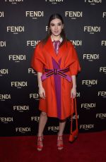 HAILEE STEINFELD at Fendi New York Flagship Boutique Party at MBFW in New York