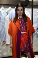 HAILEE STEINFELD at Fendi New York Flagship Boutique Party at MBFW in New York