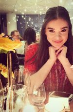 HAILEE STEINFELD at Fendi New York Flagship Boutique Party at MBFW in New York