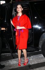 HAILEE STEINFELD at Fendi New York Flagship Boutique Party at MBFW in New York