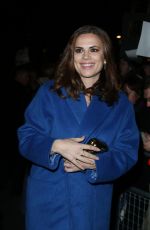 HAYLEY ATWELL at Charles Finch and Chanel Pre-bafta Party in London
