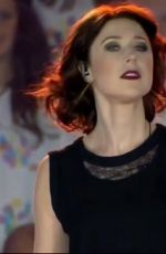 HAYLEY WESTENRA at 2015 Cricket World Cup Opening in Christchurch