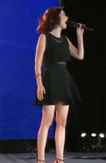 HAYLEY WESTENRA at 2015 Cricket World Cup Opening in Christchurch