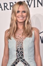 HEIDI KLUM at 2015 Amfar Gala in New York 