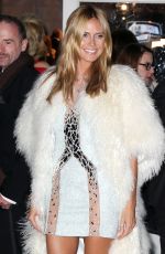 HEIDI KLUM at 2015 Amfar Gala in New York 