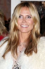 HEIDI KLUM at 2015 Amfar Gala in New York 