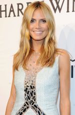 HEIDI KLUM at 2015 Amfar Gala in New York 