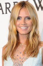 HEIDI KLUM at 2015 Amfar Gala in New York 