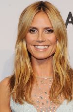HEIDI KLUM at 2015 Amfar Gala in New York 