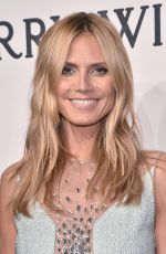 HEIDI KLUM at 2015 Amfar Gala in New York 