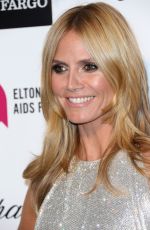 HEIDI KLUM at Elton John Aids Foundation’s Oscar Viewing Party