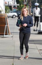 HILARY DUFF in Tight Jeans Out and About in Los Angeles 1802
