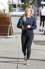 HILARY DUFF in Tight Jeans Out and About in Los Angeles 1802