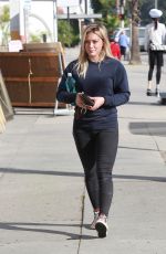 HILARY DUFF in Tight Jeans Out and About in Los Angeles 1802