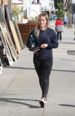 HILARY DUFF in Tight Jeans Out and About in Los Angeles 1802