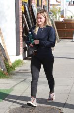 HILARY DUFF in Tight Jeans Out and About in Los Angeles 1802