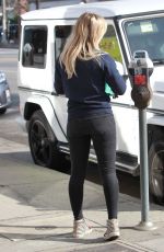 HILARY DUFF in Tight Jeans Out and About in Los Angeles 1802