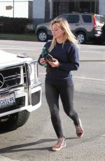 HILARY DUFF in Tight Jeans Out and About in Los Angeles 1802