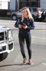 HILARY DUFF in Tight Jeans Out and About in Los Angeles 1802