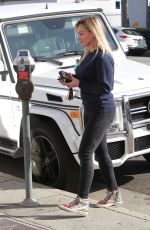 HILARY DUFF in Tight Jeans Out and About in Los Angeles 1802