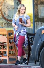 HILARY DUFF Leaves LA Conversation in West Hollywood 1602
