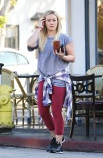 HILARY DUFF Leaves LA Conversation in West Hollywood 1602