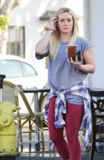 HILARY DUFF Leaves LA Conversation in West Hollywood 1602