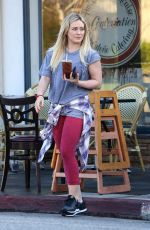 HILARY DUFF Leaves LA Conversation in West Hollywood 1602