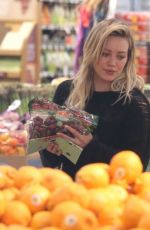 HILARY DUFF Shopping at Whole Foods in Beverly Hills 2702