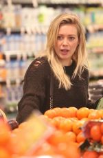 HILARY DUFF Shopping at Whole Foods in Beverly Hills 2702