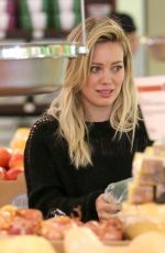 HILARY DUFF Shopping at Whole Foods in Beverly Hills 2702