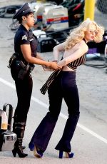 IGGY AZALEA on the Set of Trouble Music Video in Los Angeles