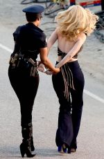IGGY AZALEA on the Set of Trouble Music Video in Los Angeles