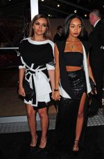 JADE THIRLWALL nad LEIGH-ANNE PINNOCK Arriving at Jean-pierre Braganza Fashion Show