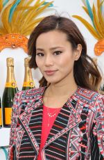 JAMIE CHUNG at Veuve Cicquot Carnaval in Miami 