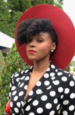 JANELLE MONAE at Roc Nation Grammy Brunch in Beverly Hills