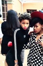 JANELLE MONAE at Roc Nation Grammy Brunch in Beverly Hills