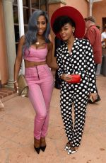 JANELLE MONAE at Roc Nation Grammy Brunch in Beverly Hills