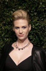 JANUARY JONES at Chanel and Charles Finch Pre-oscar Dinner in Los Angeles