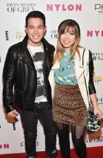 JENNETTE MCCURDY at NY Fashion Week Kickoff with Fifty Shades of Fashion Event in New York